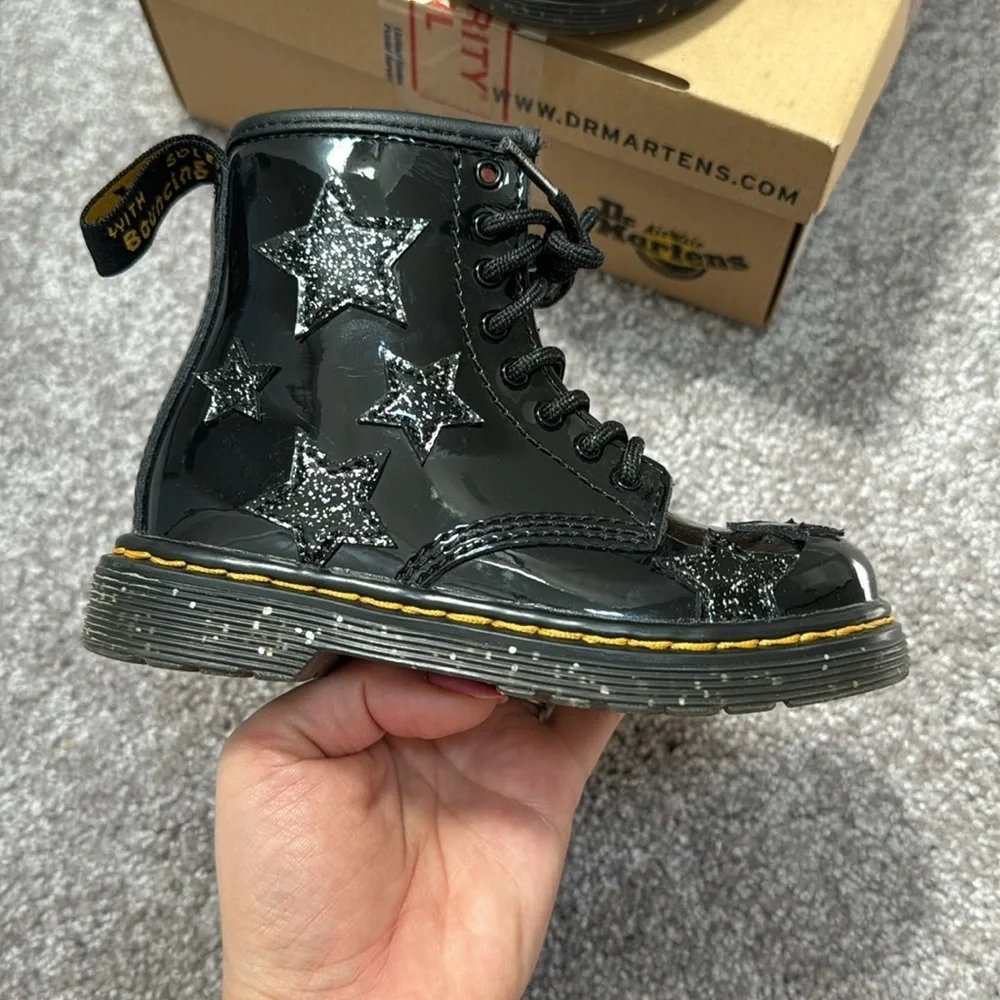 Dr. Marten Patent Lamper Cosmic Glitter Boot